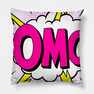 Omg pop art Pillow