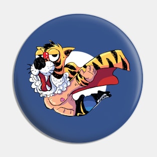 tiger mask Pin