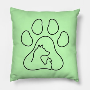 Animal lover. Pillow