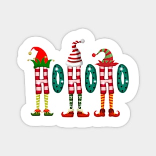 Ho Ho Ho christmas elf for merry christmas Magnet