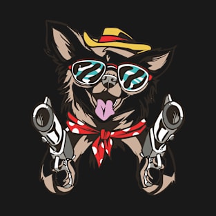 Chihuahua Cowboy T-Shirt