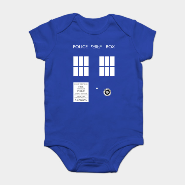 Dr Who Tardis Tardis Onesie Teepublic