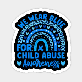 Blue Child Abuse Child Abuse Magnet