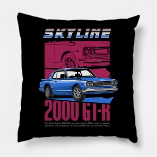 Skyline 2000 GTR JDM Car Pillow