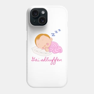 Gai shluffen -Funny Yiddish Quotes Phone Case