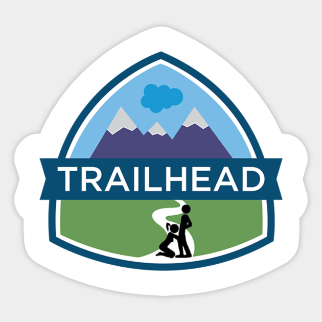Trailhead - Funny Saying - Sticker