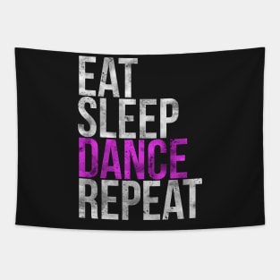 Eat Sleep Dance Repeat Tapestry