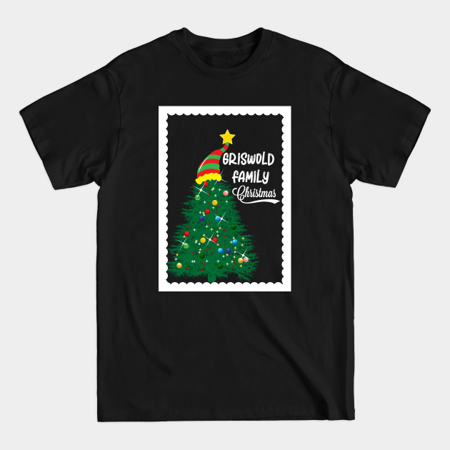 Discover Griswold Family Christmas Tree Funny Stamp - Griswold Family Christmas - T-Shirt