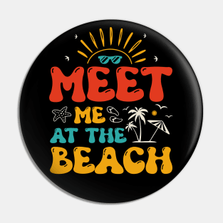 Meet me at the Beach Pin