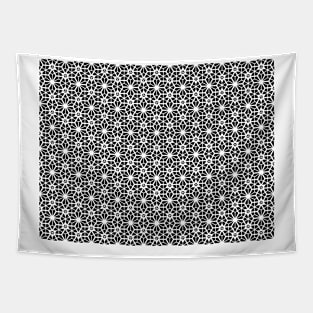 Geometric Star Pattern Tapestry