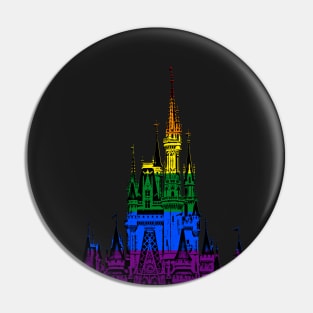 Pride Magic Castle Pin