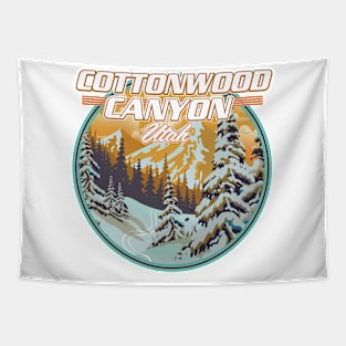 Cottonwood Canyon Utah Tapestry