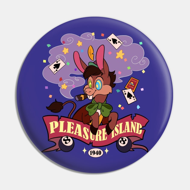 Pleasure Island Pin by princessmisery