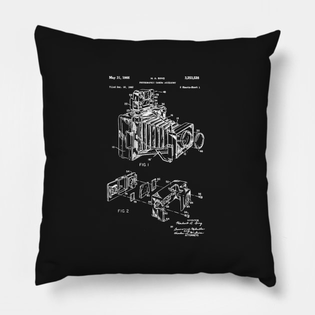 Camera Patent Pillow by Woah_Jonny