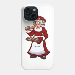 Mrs. Claus With Cookies Phone Case