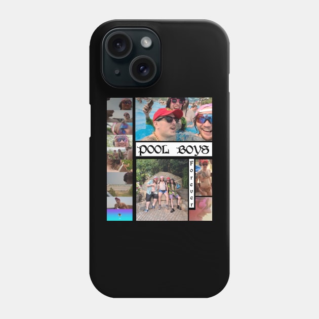 Pool Boys Collage Phone Case by PoolBoysApparel