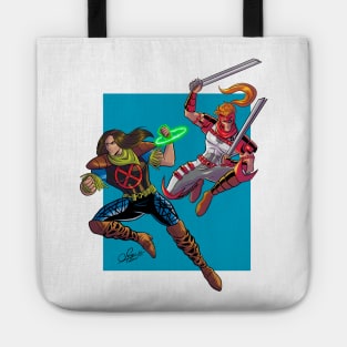 Classic Rictor and Shatterstar Tote
