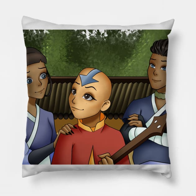 Airbender Pillow by ImSomethingElse