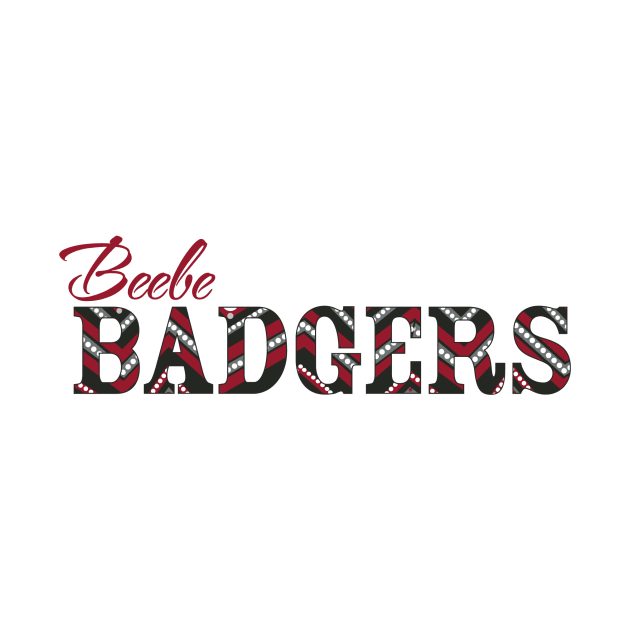 Beebe Badgers School Spirit T by erinmizedesigns