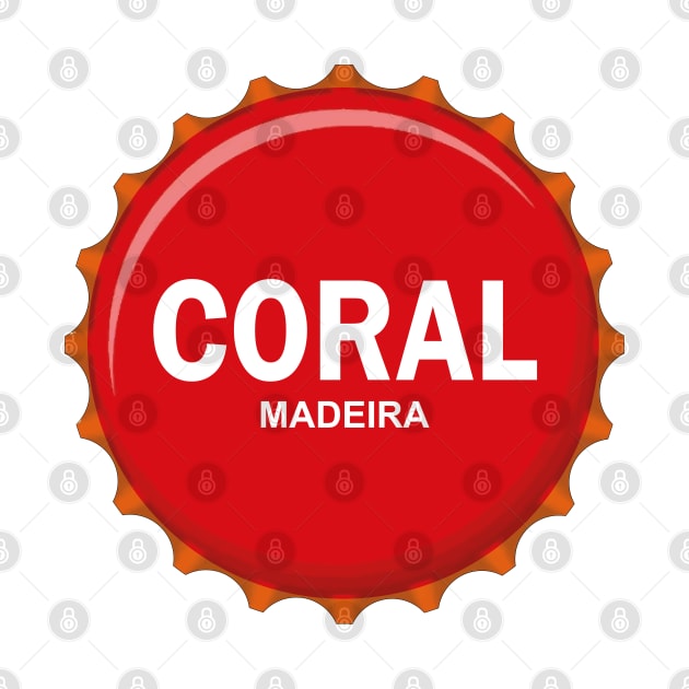 Madeira Island - carica da cerveja Coral / Coral beer cap by Donaby