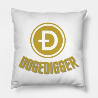 Dogecoin | Dogedigger Pillow