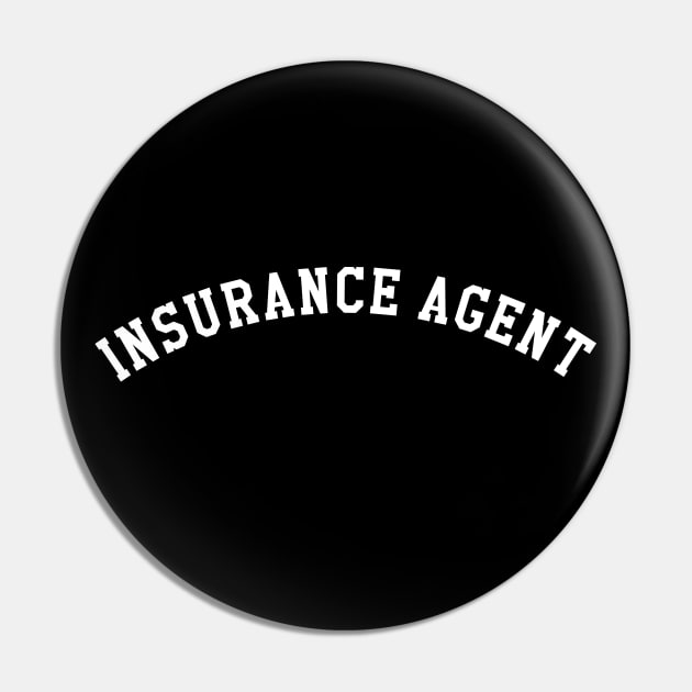 Insurance Agent Pin by KC Happy Shop