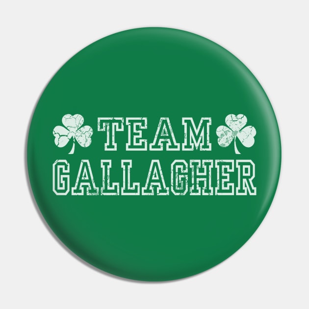 Team Gallagher Irish Family St Patrick's Day Pin by E