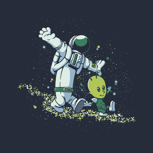 Chasing Stars Alien and Astronaut by Tobe Fonseca by Tobe_Fonseca