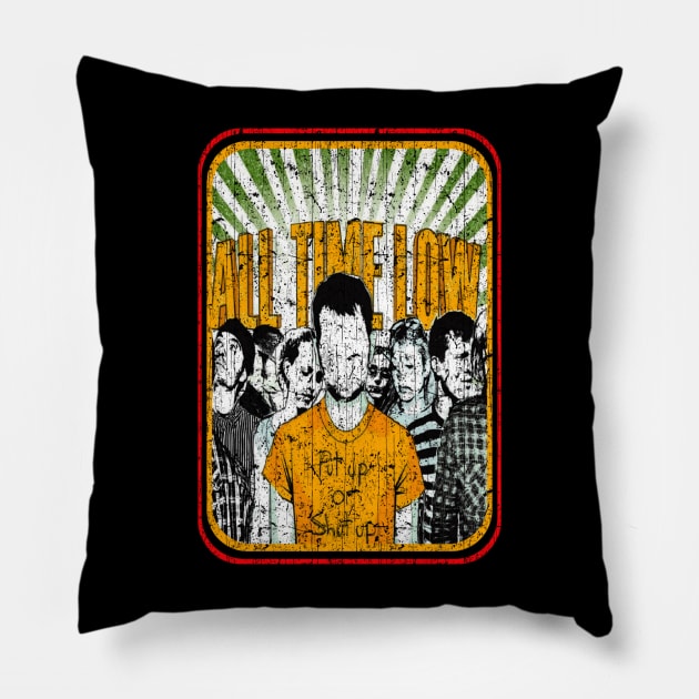 all time Grunge Pillow by Double D  