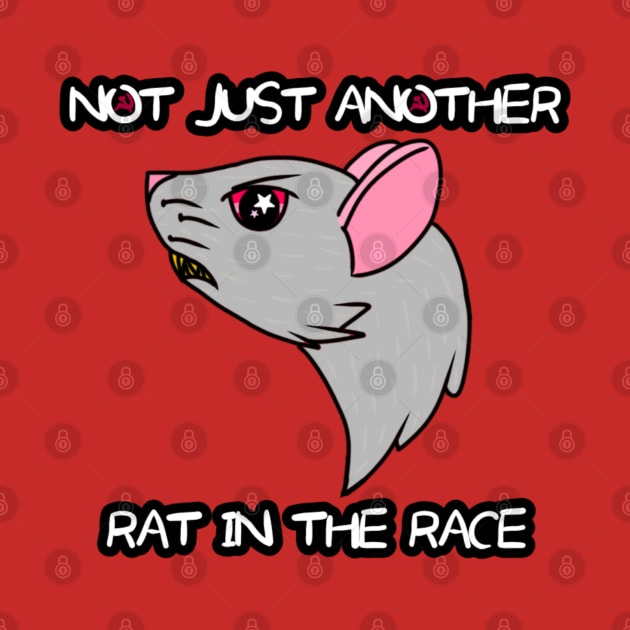 Not Just Another Rat In The Race (Full Color Version) by Rad Rat Studios