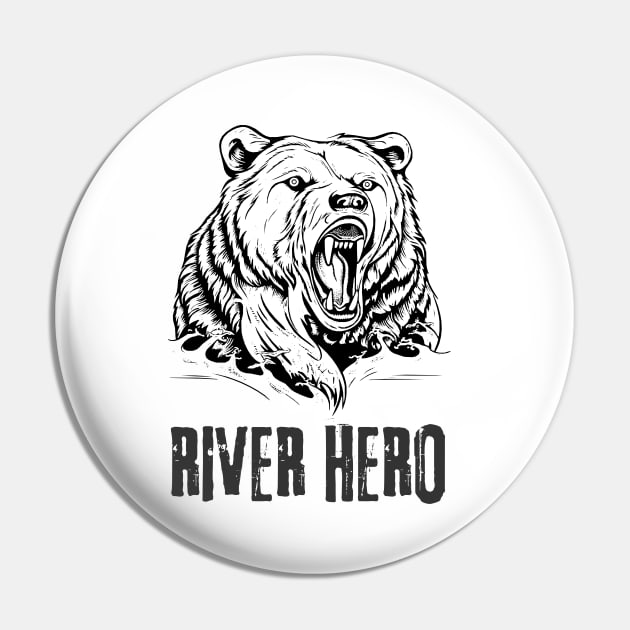 River hero Pin by GraphGeek
