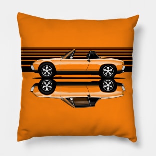 The super cool little german sports car mirrorer open - close! Pillow