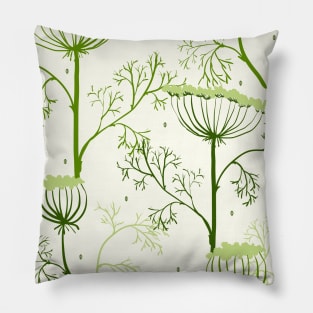 Elegance Seamless pattern with flowers Pillow