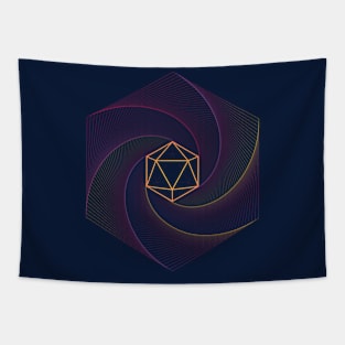 Dice Spiral Tapestry