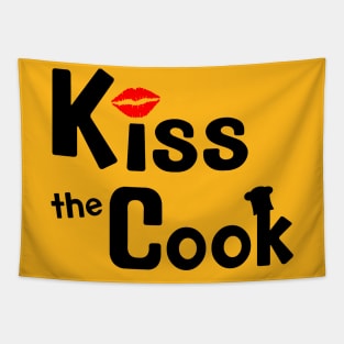 Kiss the cook Tapestry