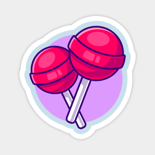 Lollipop Candy Cartoon Magnet