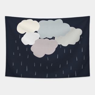 Clouds and rain Tapestry