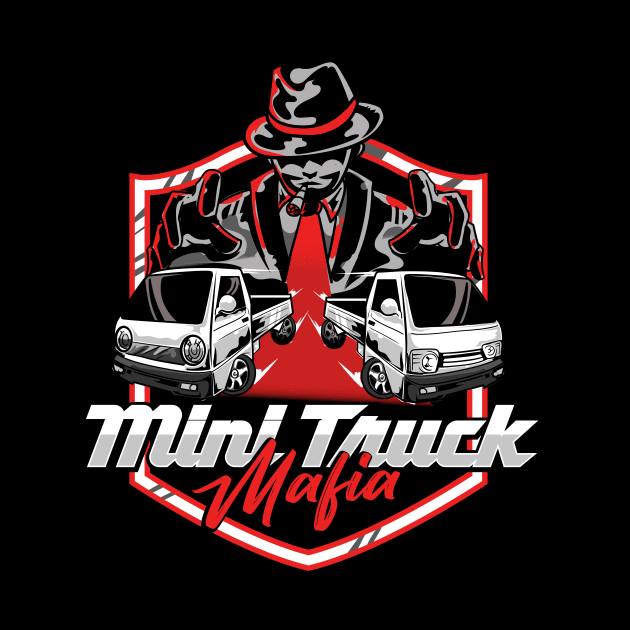 Japanese Mini truck Mafia by Deduder.store