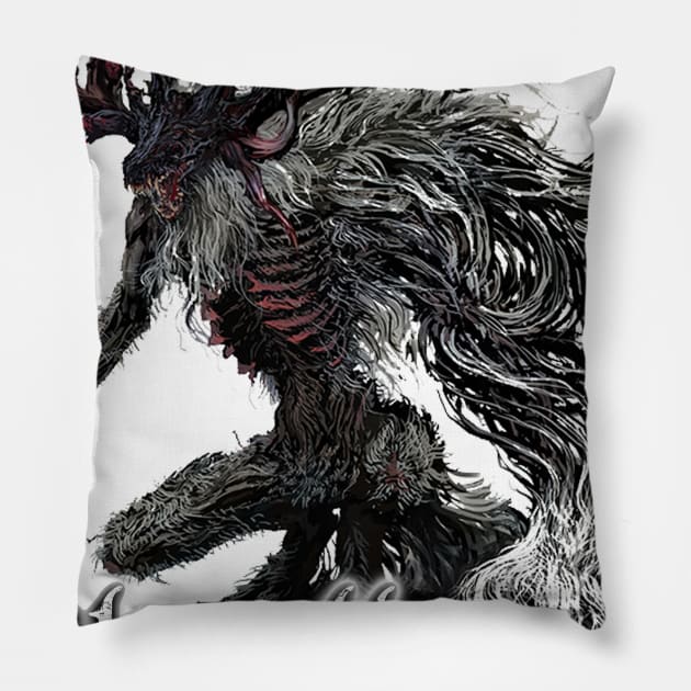 Cleric Beast Pillow by brcgreen