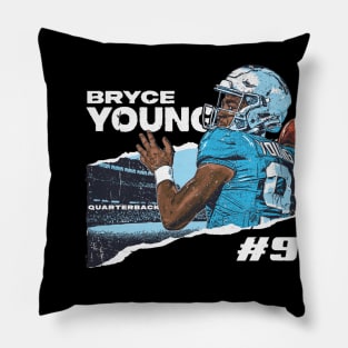 Bryce Young Carolina Torn Pillow