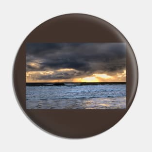 Dramatic Northumbrian Sunrise Pin