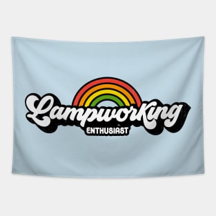 Groovy Rainbow Lampworking Enthusiast Tapestry