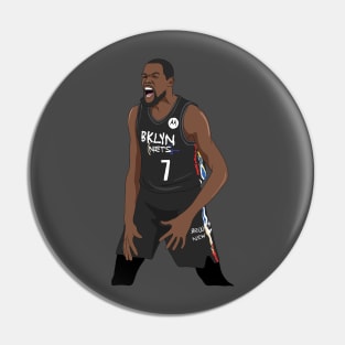 Kevin Durant Brooklyn Nets Pin