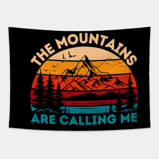 The Mountains Are Calling Me Tapestry