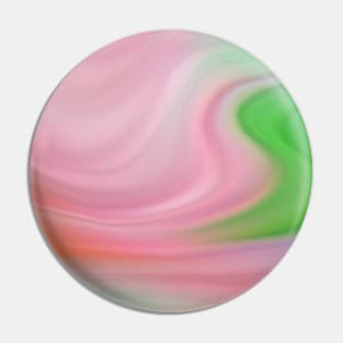 Rainbow Colorful Abstract Wave Pattern Pin