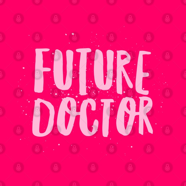 Girls Future Doctor Print Pink by AstroGearStore