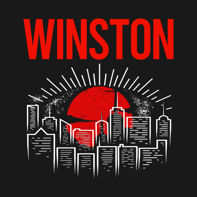 Red Moon Winston by flaskoverhand