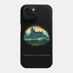 Futuristic Würzburg Marienburg 2045 Artwork Phone Case