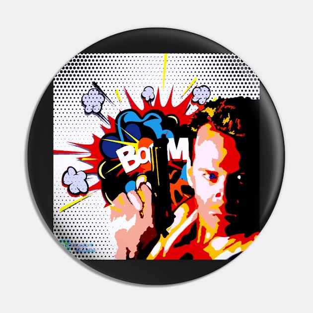 Bruce Willis Boom Pop Pin by EnceladusWaters