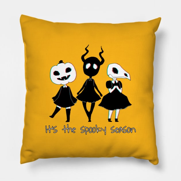 it's spooky season Pillow by artby-shikha